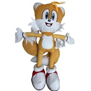 Sonic The Hedgehog Tails Large Plush Toy Sega 22"